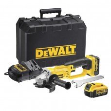 Akumuliatorinis kampinis šlifuoklis DeWalt DCG412M2