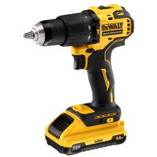 Smūginis suktuvas-gręžtuvas DeWalt DCD709D2T; 18 V; 2x2,0 Ah akum.