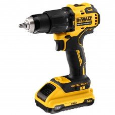 Suktuvas-gręžtuvas DeWalt DCD709L2T-QW; 18 V; 2x3,0 Ah akum.