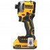 Smūginis suktuvas DeWalt DCF850D2T; 18 V; 2x2,0 Ah akum.