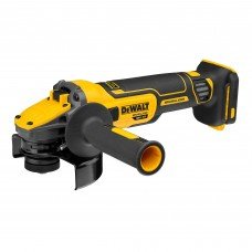 Kampinis šlifuoklis DeWalt DCG409NT; 18 V (be akumuliatoriaus ir pakrovėjo)