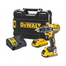 Suktuvas-gręžtuvas DeWalt DCD791L2T-QW; 18 V; 2x3,0 Ah akum.