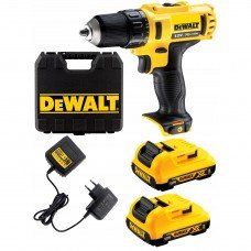 Suktuvas-gręžtuvas DeWalt DCD710D2; 12 V; 2x2,0 Ah akum.